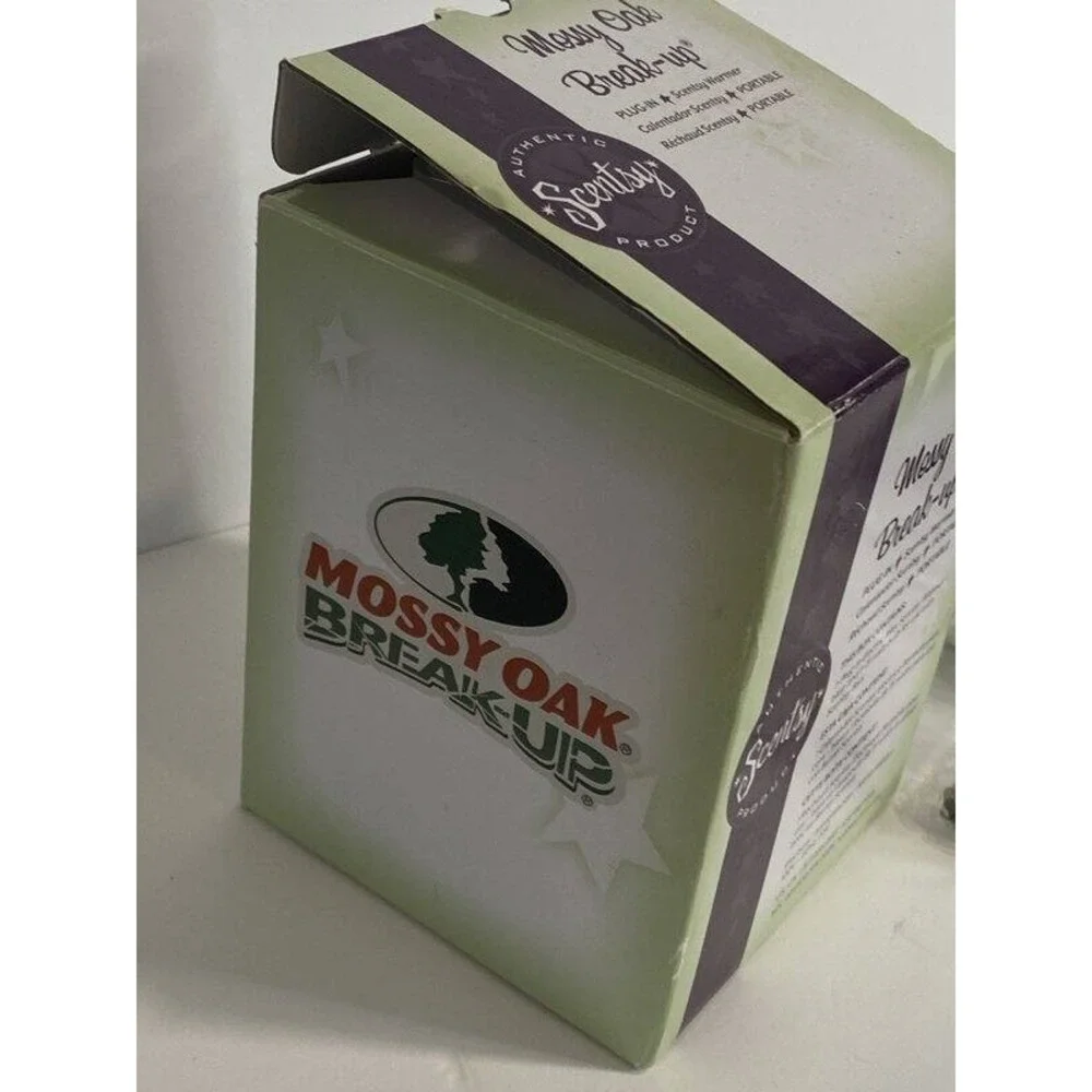 Scentsy Mossy Oak Break Up Plug In Wax Warmer Portable New Box Camo